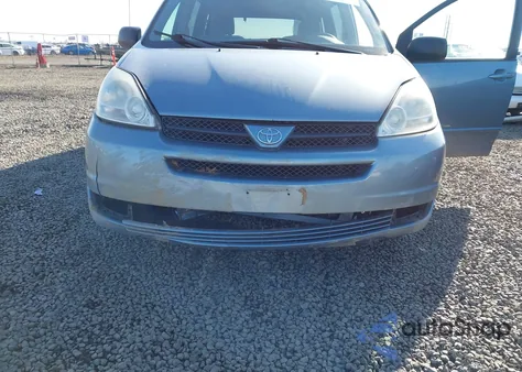 2004 Toyota Sienna Le z USA, uszkodzony, nr VIN 5TDZA23C14S034313